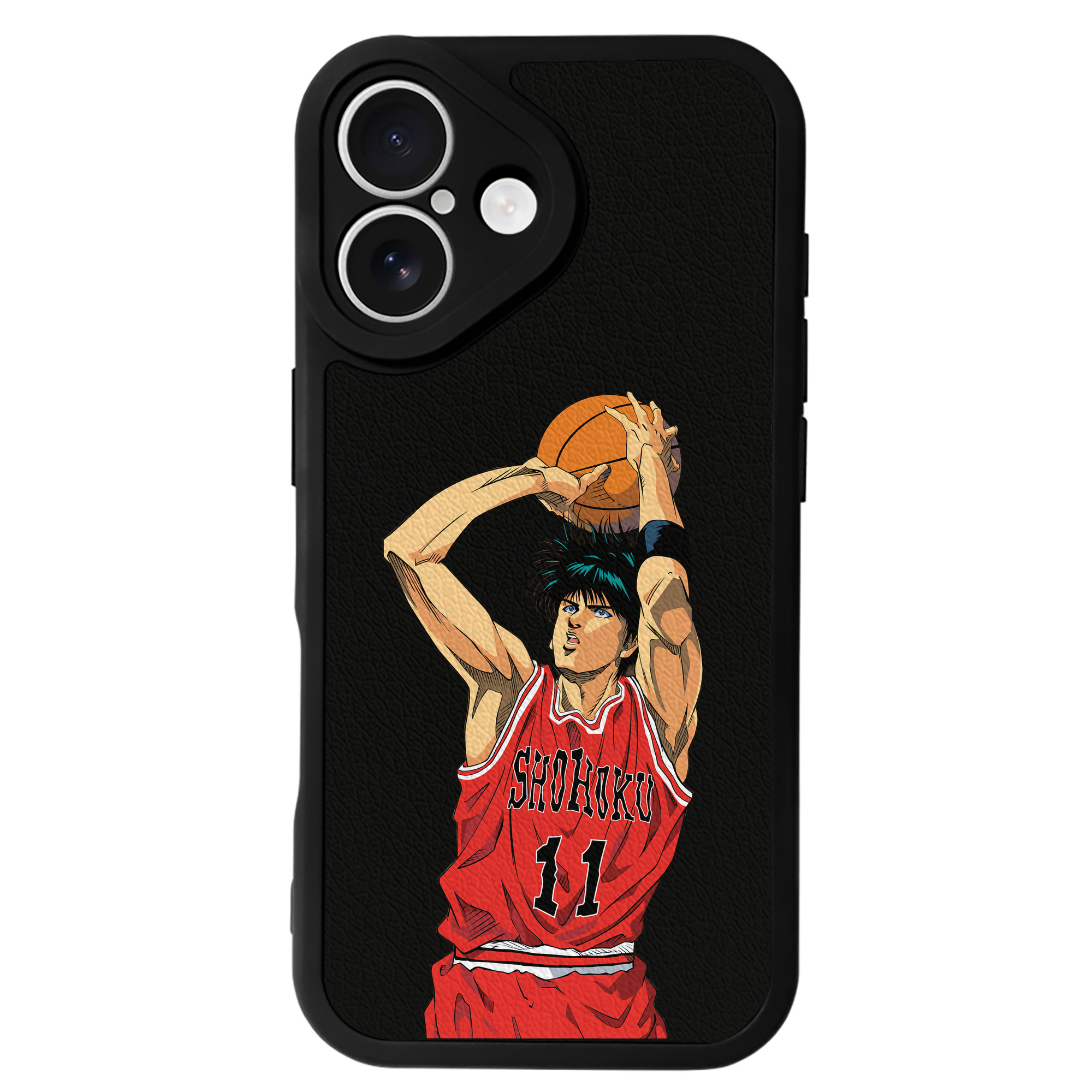 （画像用） SLAM DUNK／スラムダンク 【iPhone 16シリーズ対応】シリコンスマホケース（レザー調） 材質：シリコン